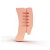Shake The Pig cross-section showing the ribbed internal canal
