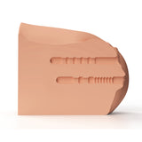 Shake Katy cross-section showing the two internal canals
