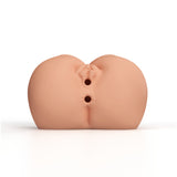 Shake Katy masturbator, front view showing both openings